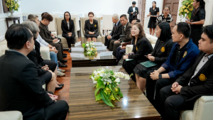 ร่วมพิธีลงนามบันทึกข้อตกลงความร่วมมือทางวิชาการระหว่าง มรภ.เทพสตรี กับ บริษัท เอสเค. ฟู้ดส์ 1975